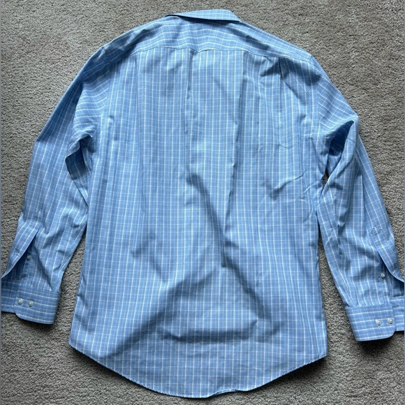 Nordstrom Trim Fit Blue Button Down - Picture 6 of 7